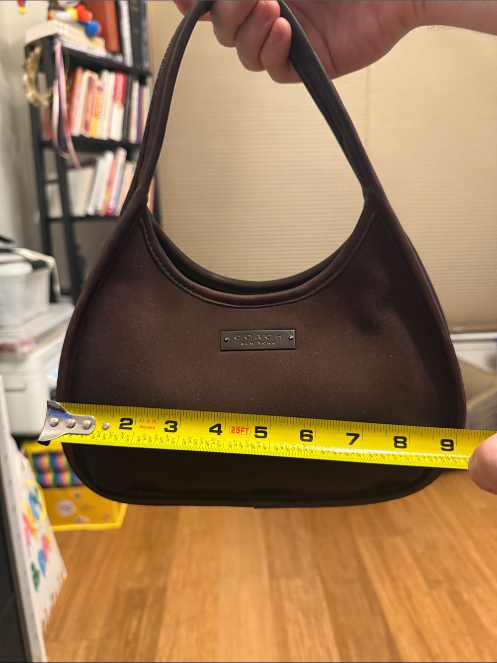 Coach Brown Mini Ergo Neoprene with Leather trim Vintage 1998 - Picture 6 of 7